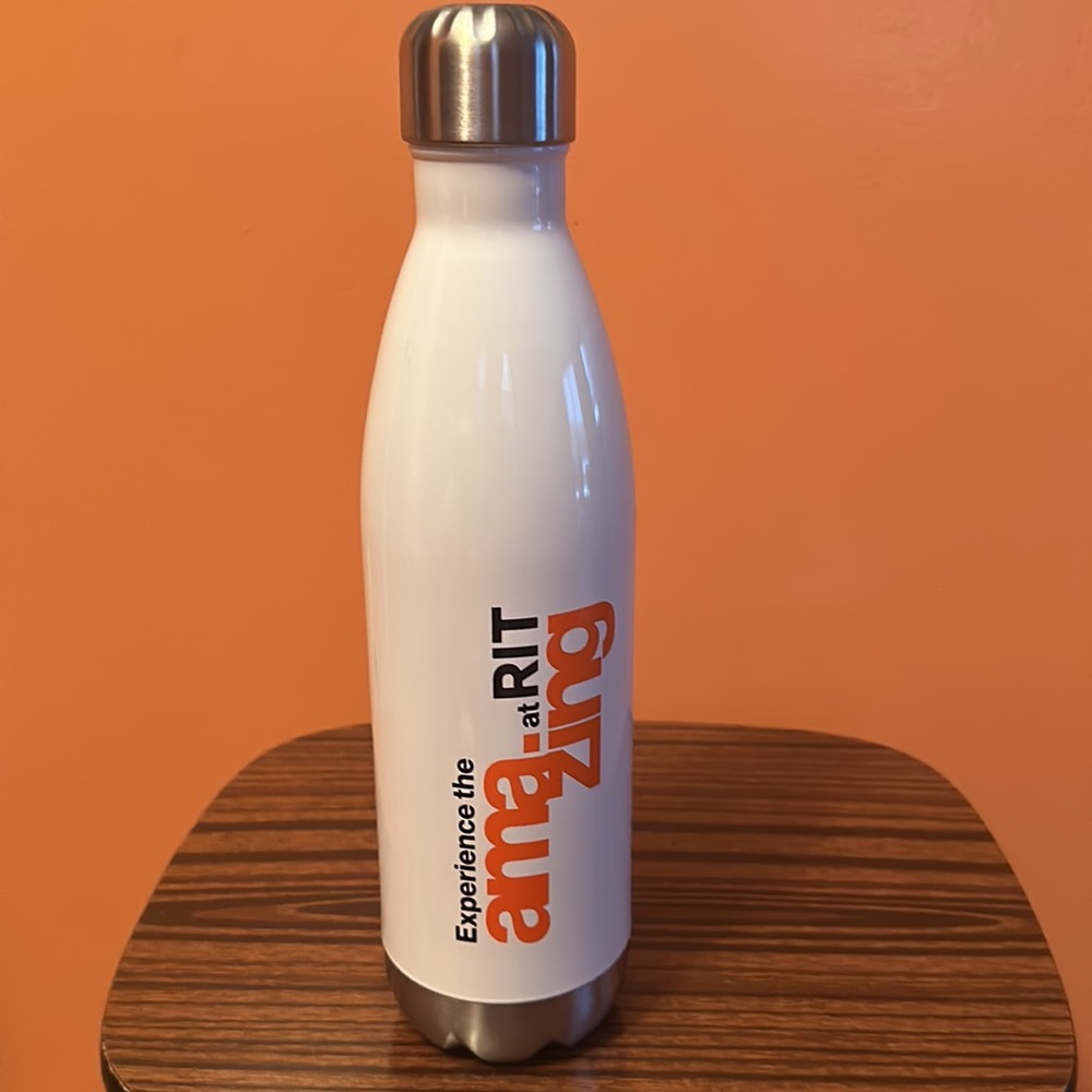 NEW / BNIB Force H2go Stainless steel double-wall hot cold water bottle 26 oz